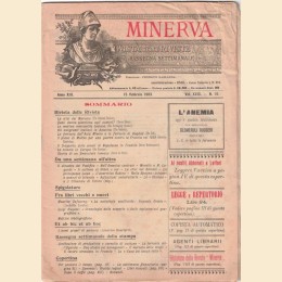 Minerva. Rivista delle riviste, a. XIII, 1903, vol. XXIII, 7 numeri