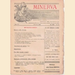 Minerva. Rivista delle riviste, a. XIII, 1903, vol. XXIII, 7 numeri