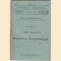 Villa, I vizii pelvici. Parte I. Anatomia, fisiopatologia