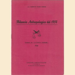 Simone, Bilancio antropologico del 1937