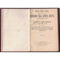 Regno d’Italia, 6 regi decreti anni 1902-1907 con relativi regolamenti applicativi