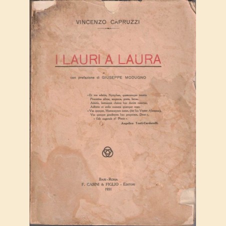 Capruzzi, I lauri a Laura