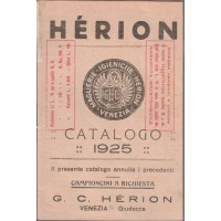 Hérion, Catalogo 1925