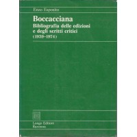 Esposito, Boccacciana. Bibliografia delle edizioni e degli scritti critici (1939-1974)