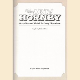 Lines, The art of Hornby. Sixty years of model railway literature