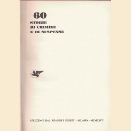 Graham et al., 60 storie di crimine e di suspence, 2 voll.