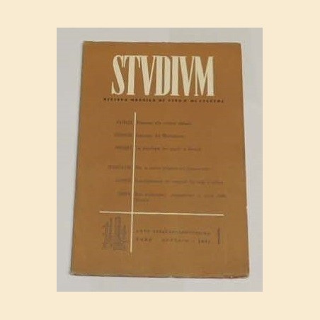 Studium. Rivista mensile di vita e di cultura, a. LVI, 1960