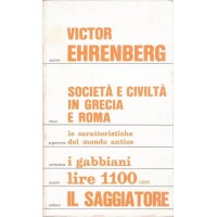 Ehrenberg, Società e civiltà in Grecia e Roma