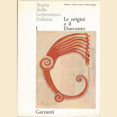 Storia della letteratura italiana, direttori Emilio Cecchi e Natalino Sapegno, Garzanti, 1965-1987, 10 voll.