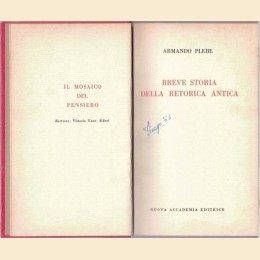 Plebe, Breve storia della retorica antica