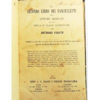 Parato, Secondo libro dei fanciulletti + Borgogno, Nozioni di aritmetica + Mottura, Compendio della grammatica italiana