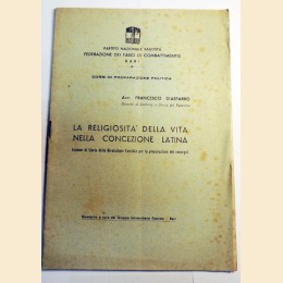 Diasparro, la religiosità della vita nella concezione latina