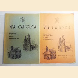 Vita cattolica. Bollettino ufficiale delle  Prelature “Nullius” di Altamura ed Acquaviva delle Fonti, 2 numeri, 1965