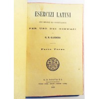 Gandino, Esercizi latini con regole ed osservazioni per uso dei ginnasi